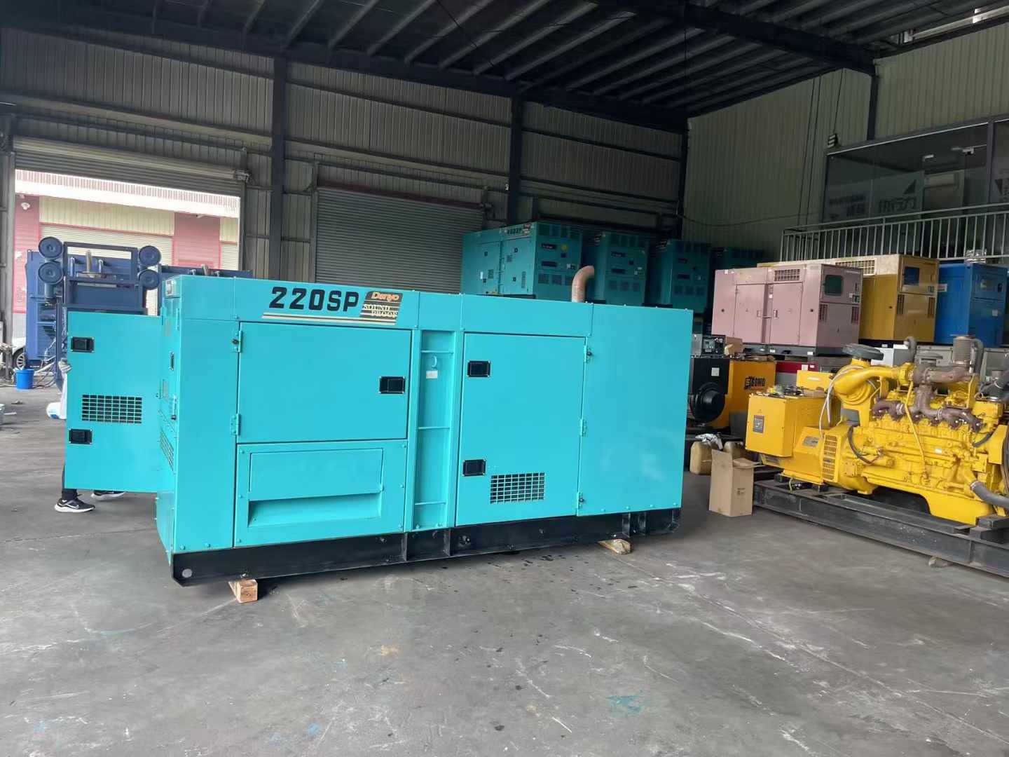 清涧600kW柴油发电机组带载能力?