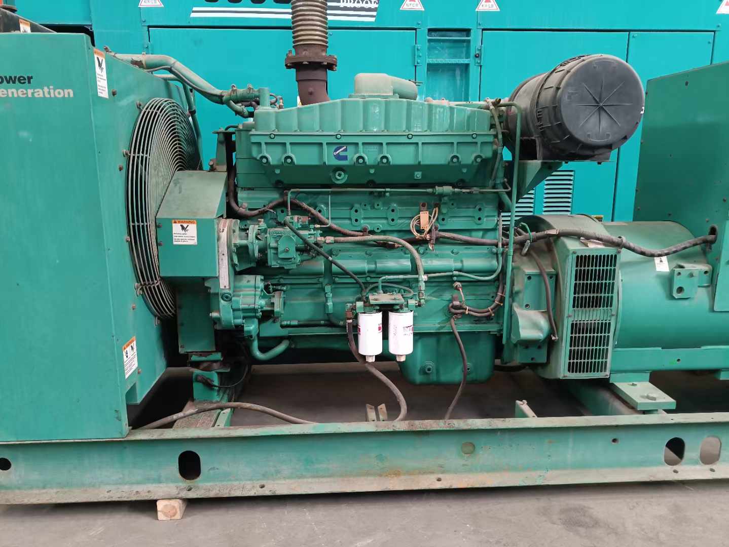 清涧过载会对 600kW 柴油发电机组造成哪些损害?